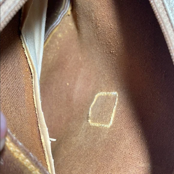 Vintage Celine Macadam coated canvas and leather Crossbody Bag 10” x 7” - Picture 13 of 16